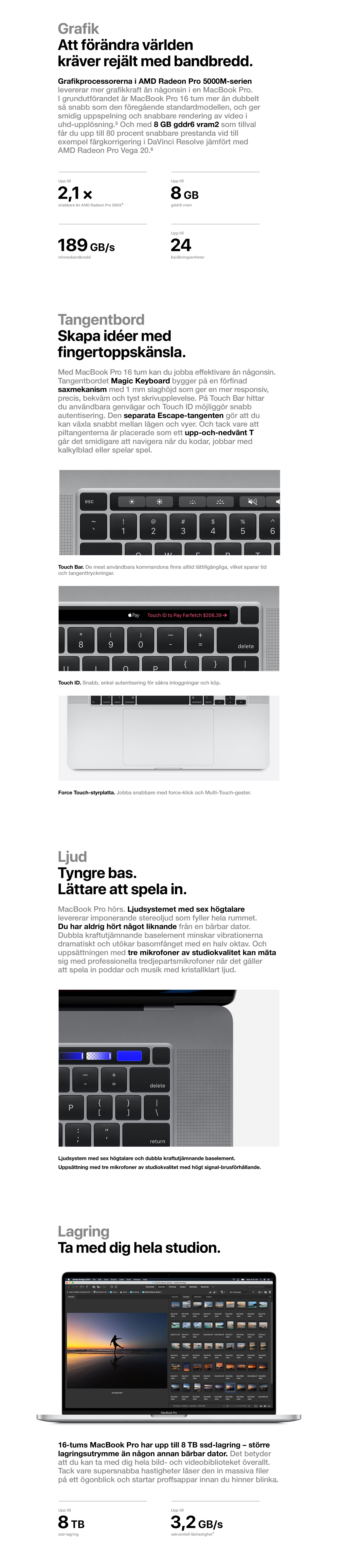 MacBook Pro 16 tum