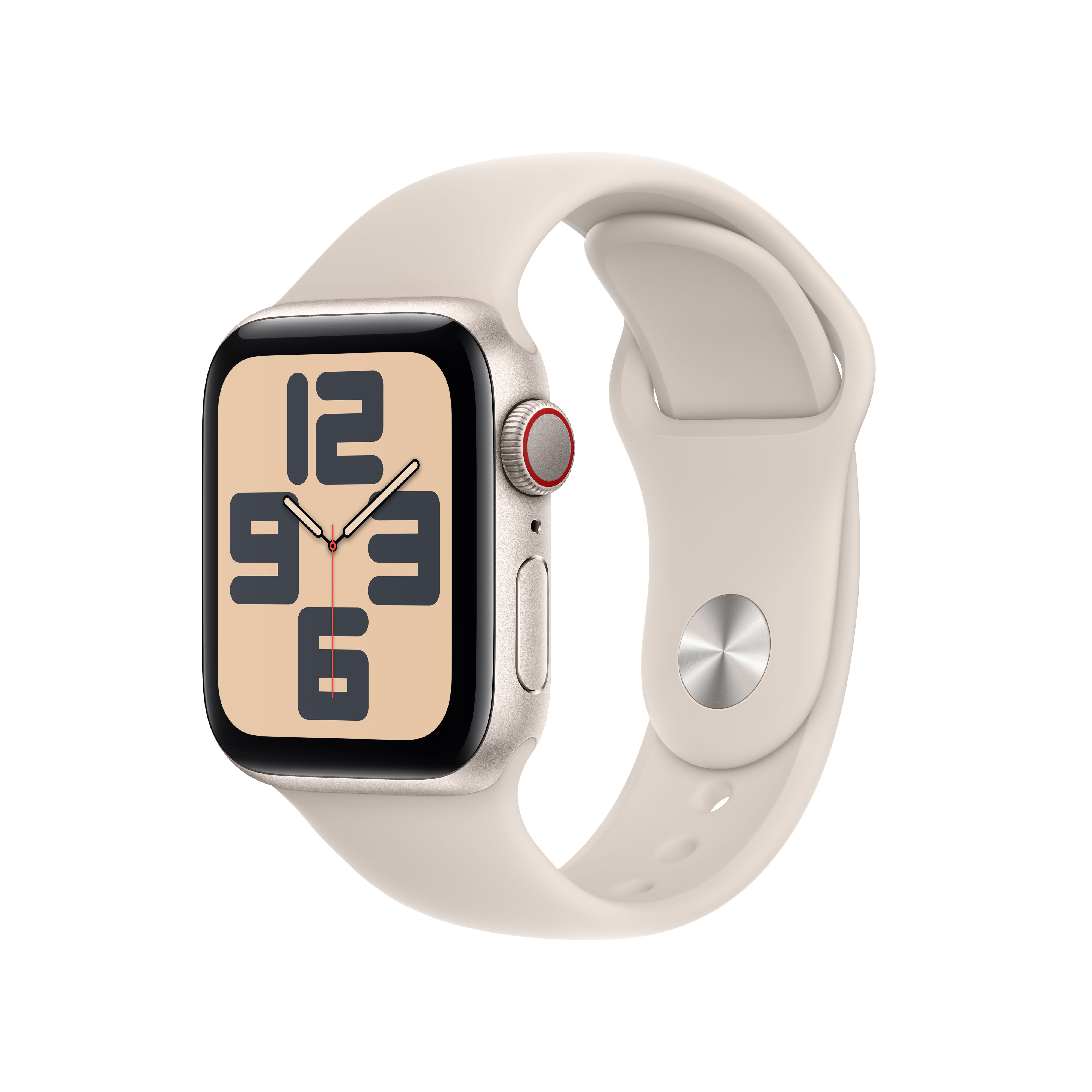 Apple Watch SE 2023 Stärnglans 40mm GPS + Cellular S/M