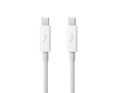 Apple Thunderbolt Cable 20-pin ha/ha, 0,5m, vit