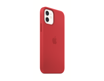 Apple iPhone 12 och 12 Pro Silikonskal med MagSafe (PRODUCT)RED