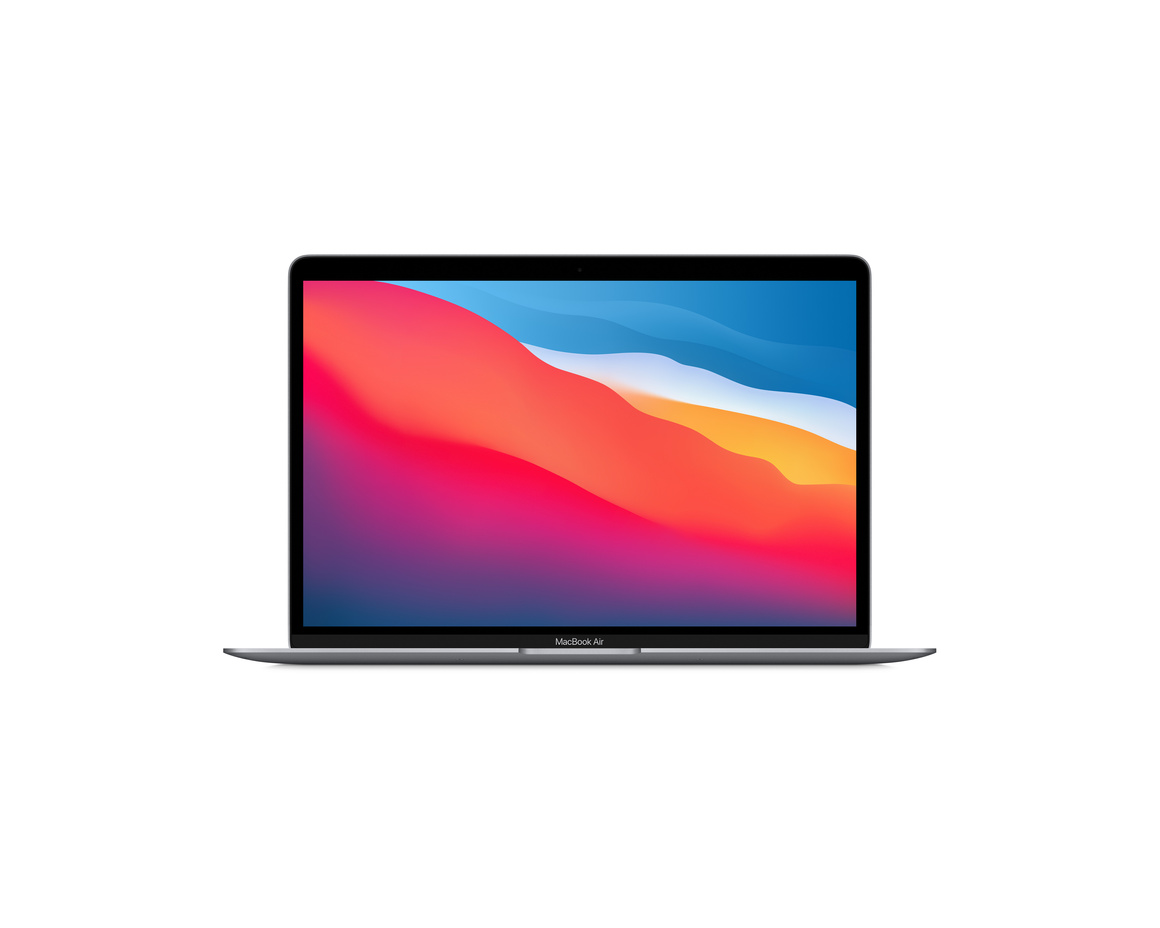MacBook Air 13 (2020) M1 8-core CPU, 7-core GPU/8GB/256GB SSD - Rymdgrå