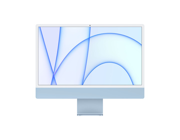 iMac 24 Retina 4.5K (2021) M1 8-core CPU, 7-core GPU/8GB/256GB SSD Blå