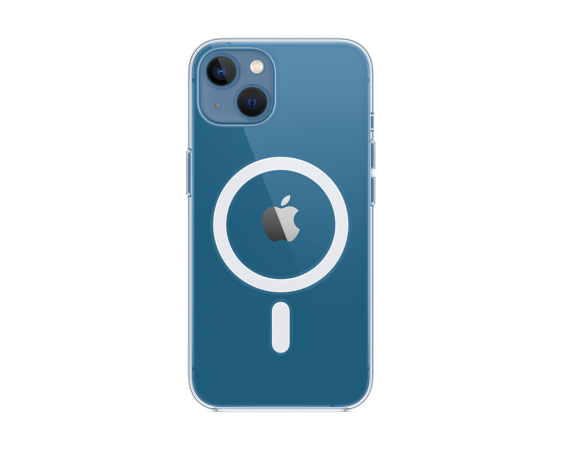 Apple iPhone 13 Transparent skal med MagSafe