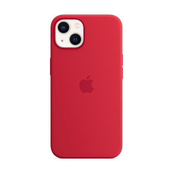Apple iPhone 13 Silikonskal med MagSafe (PRODUCT)RED