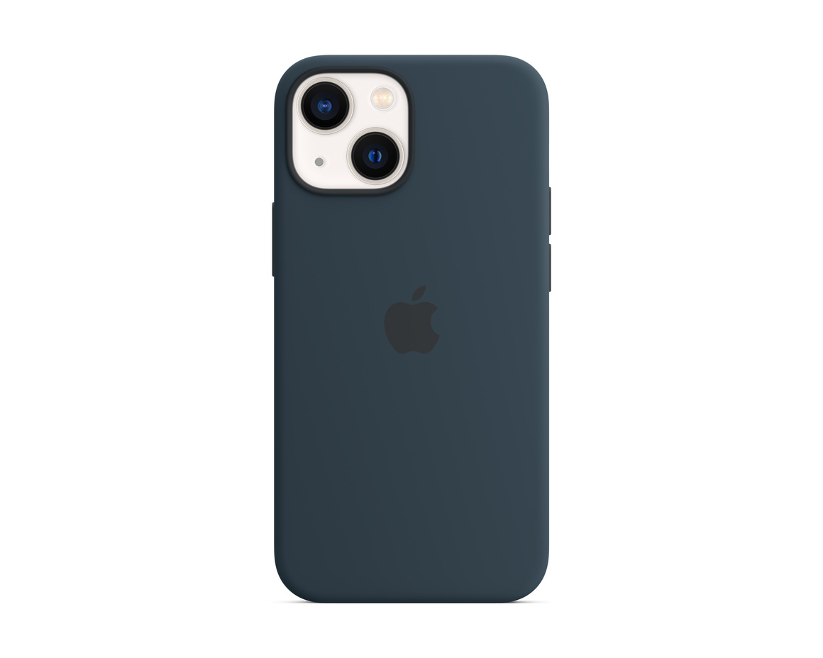 Apple iPhone 13 mini Silikonskal med MagSafe Bläckblå