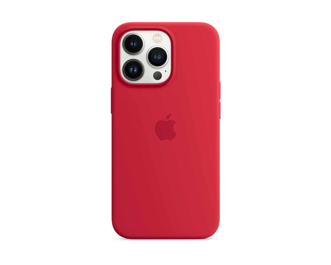 Apple iPhone 13 Pro Silikonskal med MagSafe (PRODUCT)RED