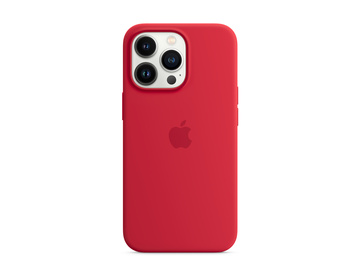 Apple iPhone 13 Pro Silikonskal med MagSafe (PRODUCT)RED