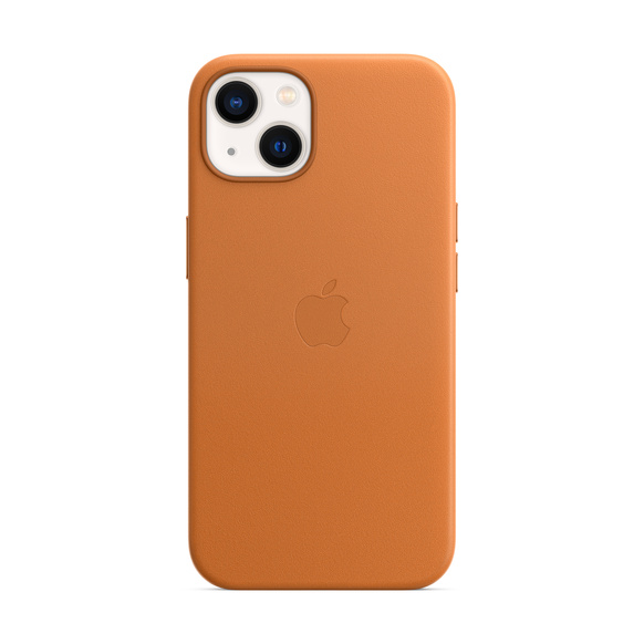 Apple iPhone 13 Läderskal med MagSafe Gyllenbrun