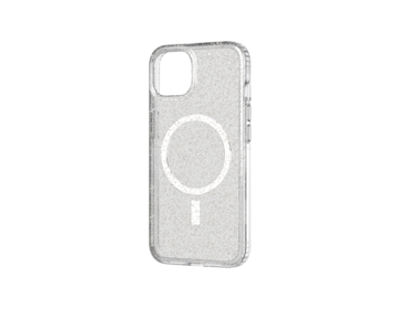 Tech21 Evo Sparkle w/MagSafe - Silver för iPhone 13