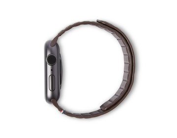 Decoded - Leather Magnetic Traction Strap Lite 42/44/45mm Brown