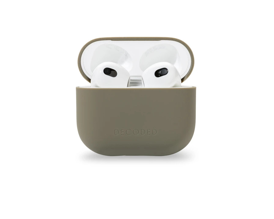 Decoded Silicone Aircase Lite för AirPods 3rd Gen Olive