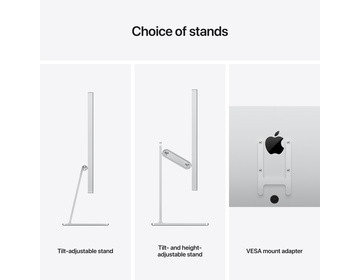 Apple Studio Display standardglas, VESA-monteringsadapter