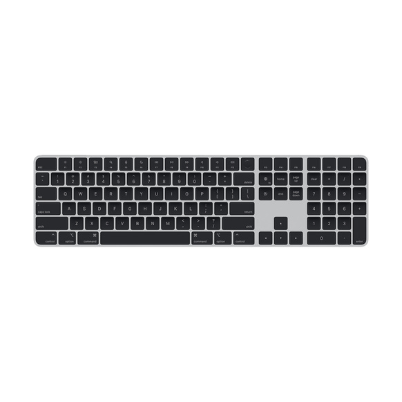 Apple Magic Keyboard Touch ID och Numerisk del för Mac modeller med Apple Silicon - Svarta Tangenter