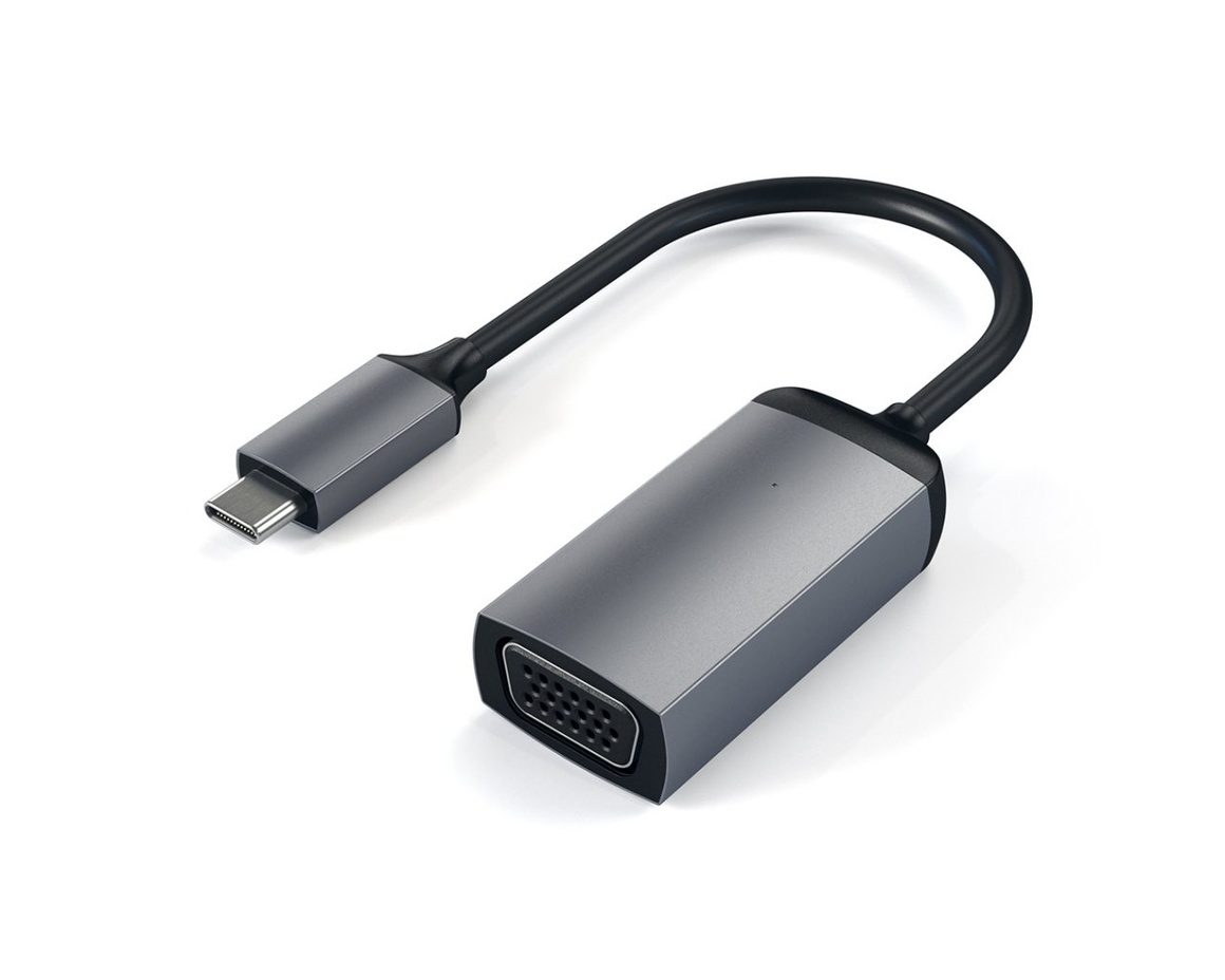 Satechi USB-C VGA-adapter Rymdgrå