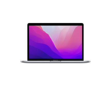 MacBook Pro 13 med TB M2 8-core CPU, 10-core GPU/8GB/256GB SSD - Rymdgrå