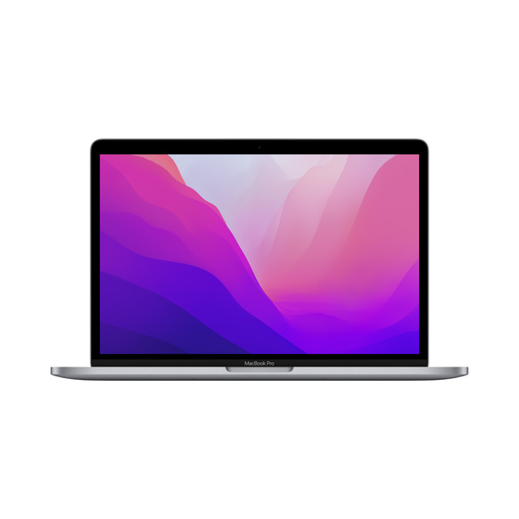 Specialkonfig: MacBook Pro 13 med TB M2 8-Core CPU, 10-Core GPU/16GB/512GB SSD - Rymdgrå