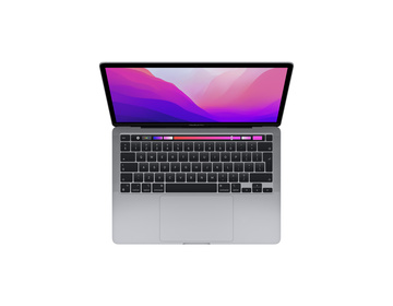 MacBook Pro 13 med TB M2 8-core CPU, 10-core GPU/8GB/512GB SSD - Rymdgrå
