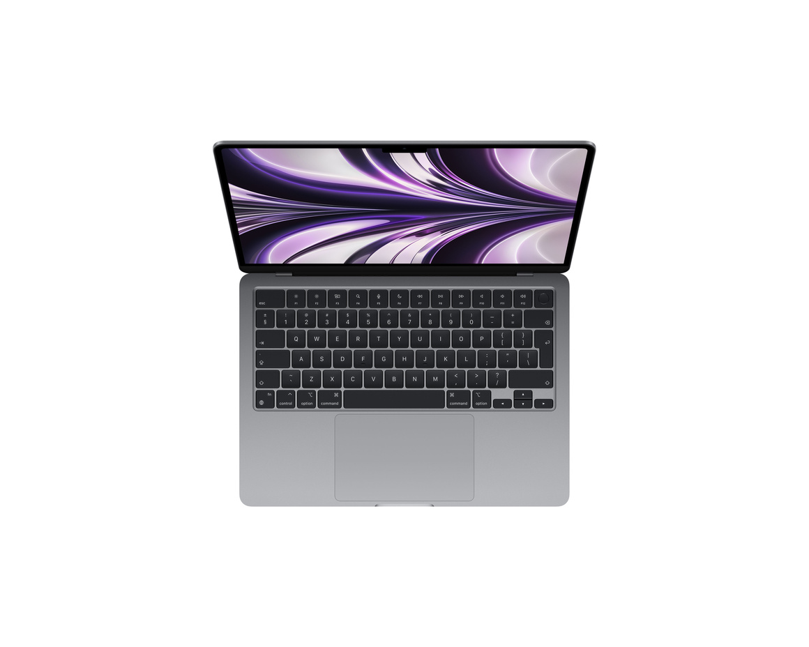 Specialkonfig: MacBook Air 13 M2 8-core CPU, 8-core GPU/16GB/512GB SSD - Rymdgrå/30W