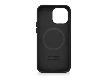 Decoded AntiMicrobial Silicone Backcover iPhone 14 Pro Max Charcoal