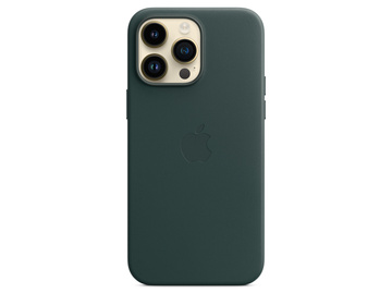 Apple iPhone 14 Pro Max Läderskal med MagSafe Skogsgrön