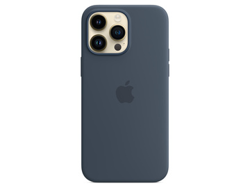 Apple iPhone 14 Pro Max Silikonskal med MagSafe Stormblå