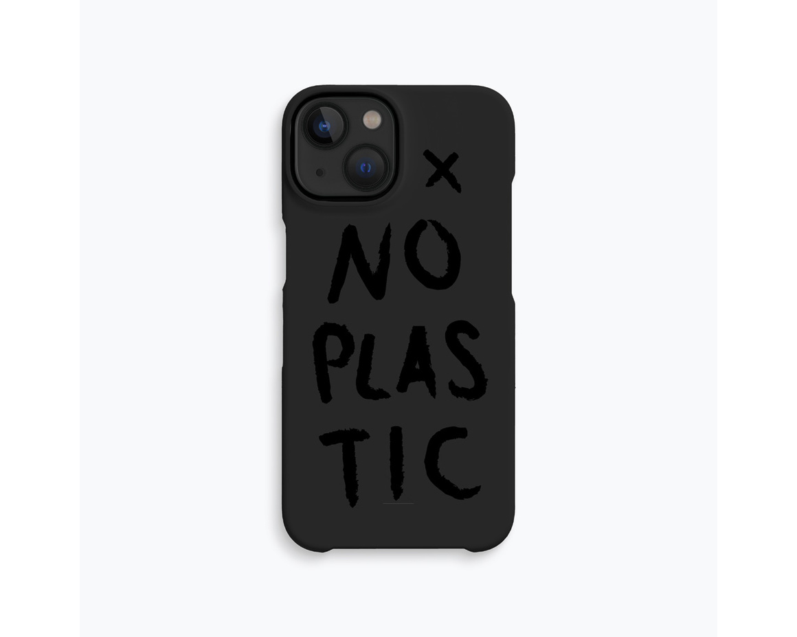 Agood case for iPhone 14 Charcoal Black No Plastic