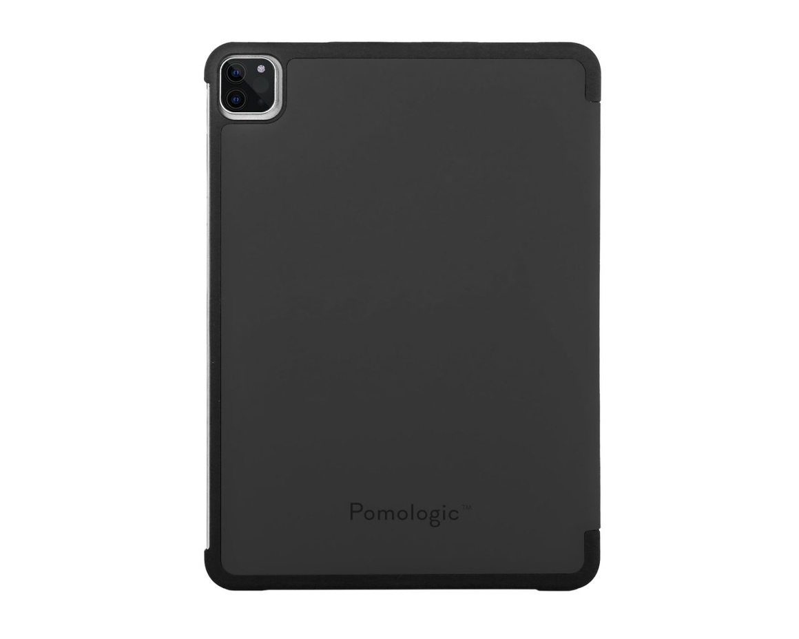Pomologic Book Case för iPad Pro 12,9 4th/5th Gen Svart