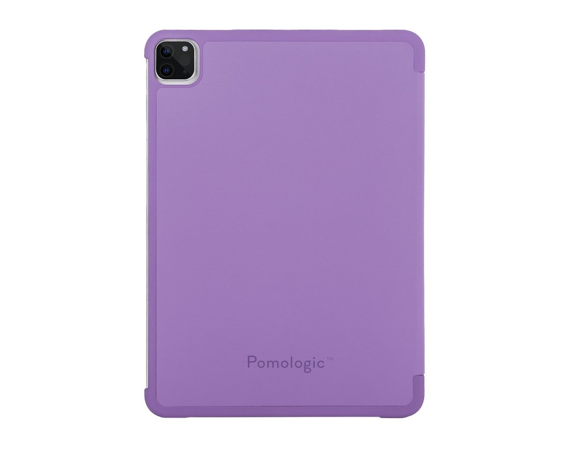 Pomologic Book Case för iPad Pro 12,9 4th/5th Gen Lila