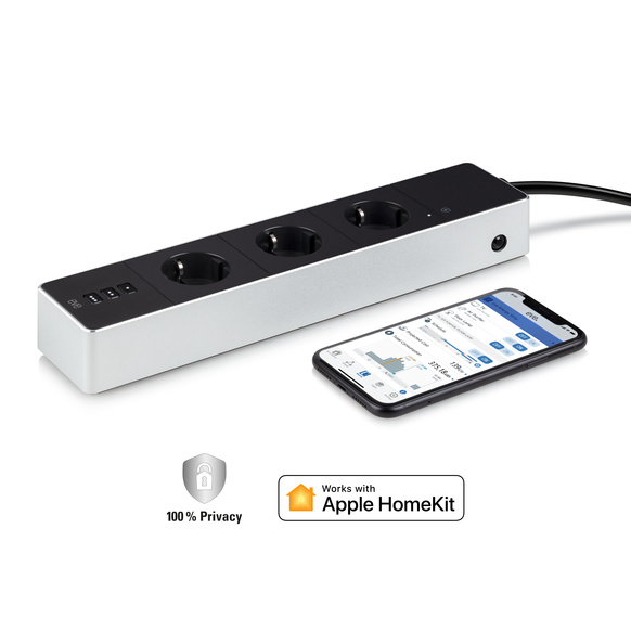EVE Energy Strip Connected Triple Outlet HomeKit