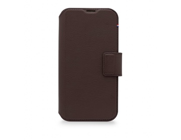 Decoded Leather Wallet Case för iPhone Pro Max 14 Brun
