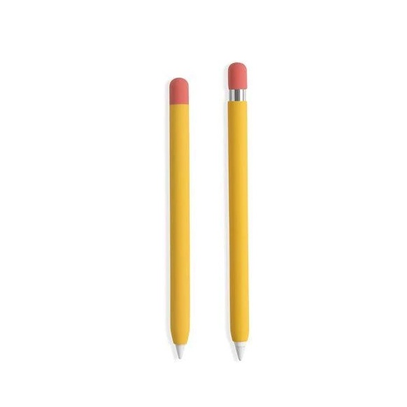 Doodroo Skin för Apple Pencil Orange (single Cap)