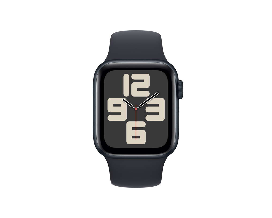 Apple Watch SE 2023 Midnatt 40mm GPS M/L