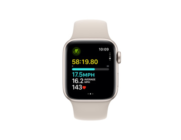 Apple Watch SE 2023 Stärnglans 40mm GPS S/M