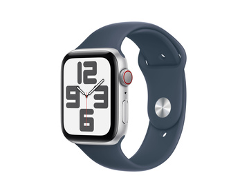 Apple Watch SE 2023 Silver 44mm GPS + Cellular S/M