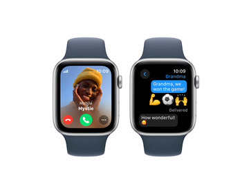 Apple Watch SE 2023 Silver 44mm GPS + Cellular S/M