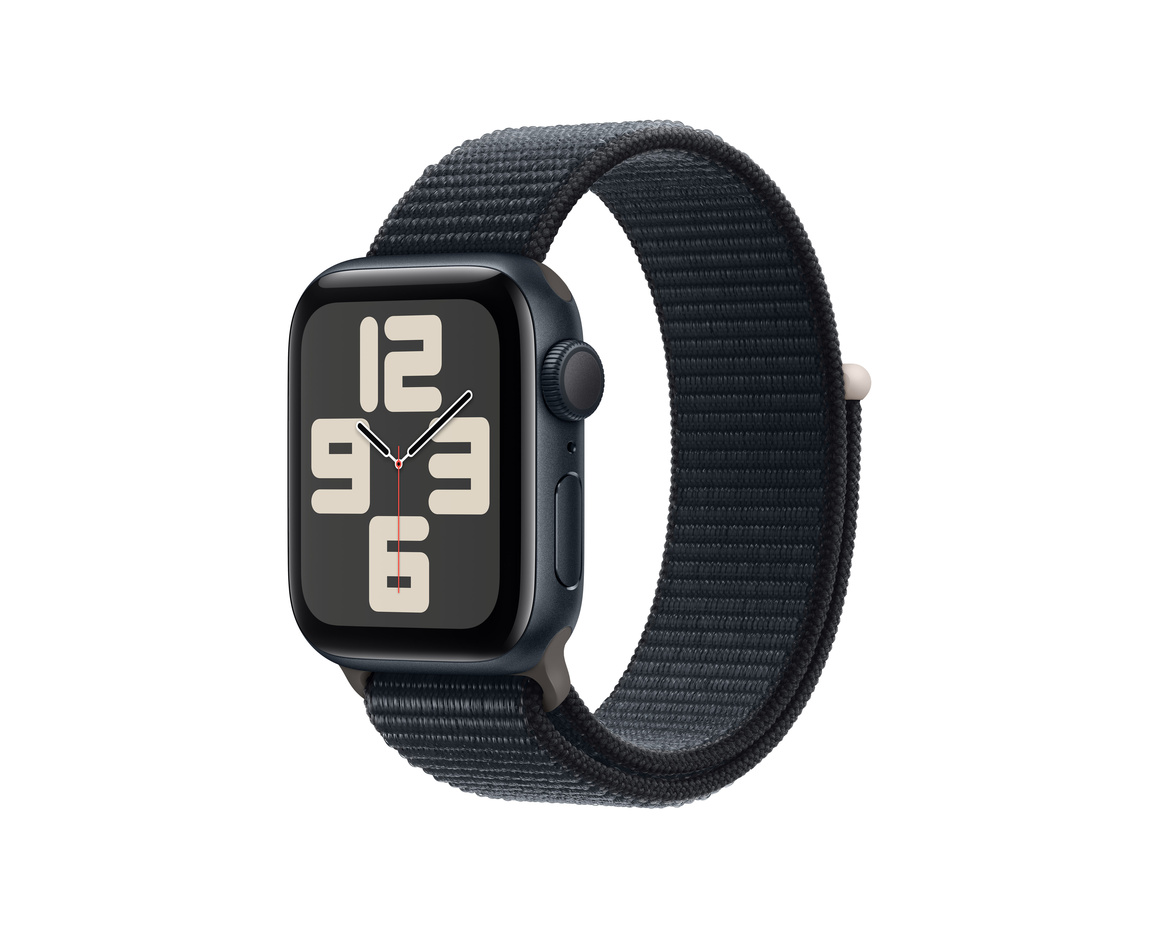 Apple Watch SE 2023 med Sportloop Midnatt 40mm GPS