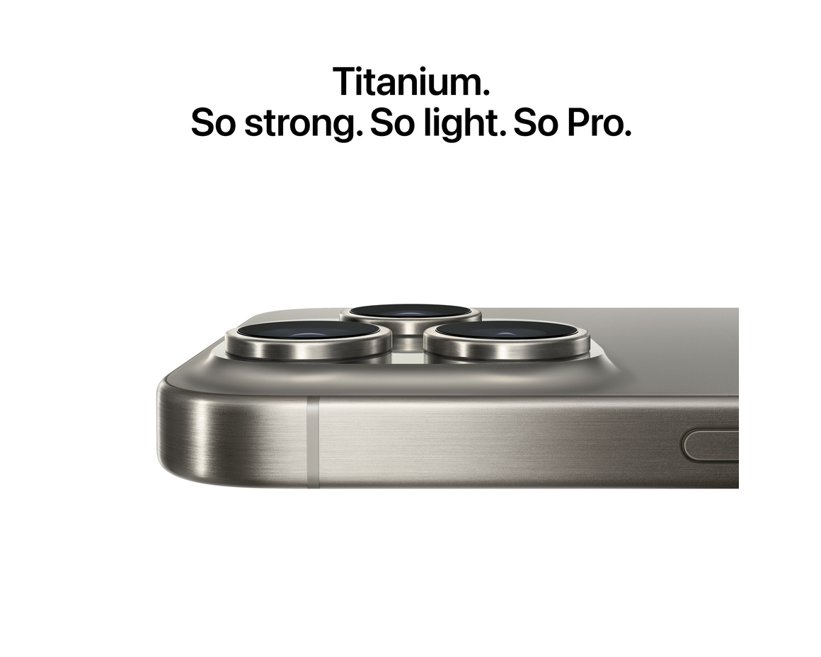 iPhone 15 Pro Svart titan 128 GB