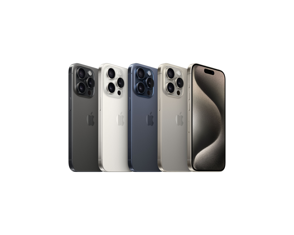 iPhone 15 Pro Blå titan  1 TB