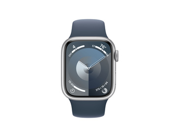 Apple Watch Series 9 Aluminiumboett Silver 41mm GPS + Cellular M/L