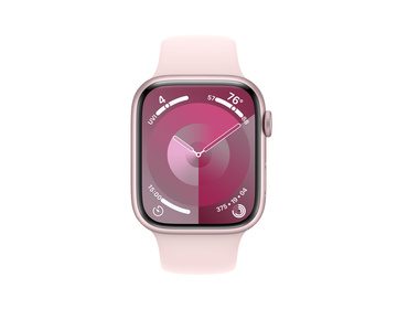 Apple Watch Series 9 Aluminiumboett Rosa 45mm GPS + Cellular S/M