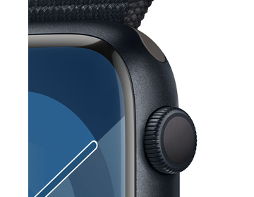 Apple Watch Series 9 Aluminium med Sportloop Midnatt 45mm GPS