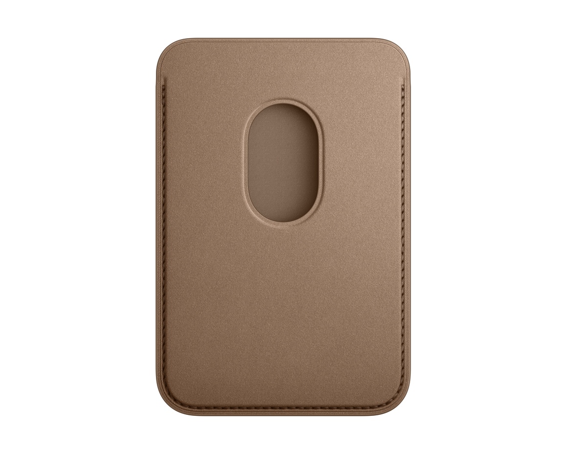 Apple iPhone FineWoven-plånbok med MagSafe Mullvadsbrun