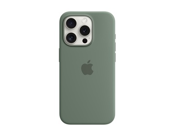 Apple iPhone 15 Pro Silikonskal med MagSafe Cypress