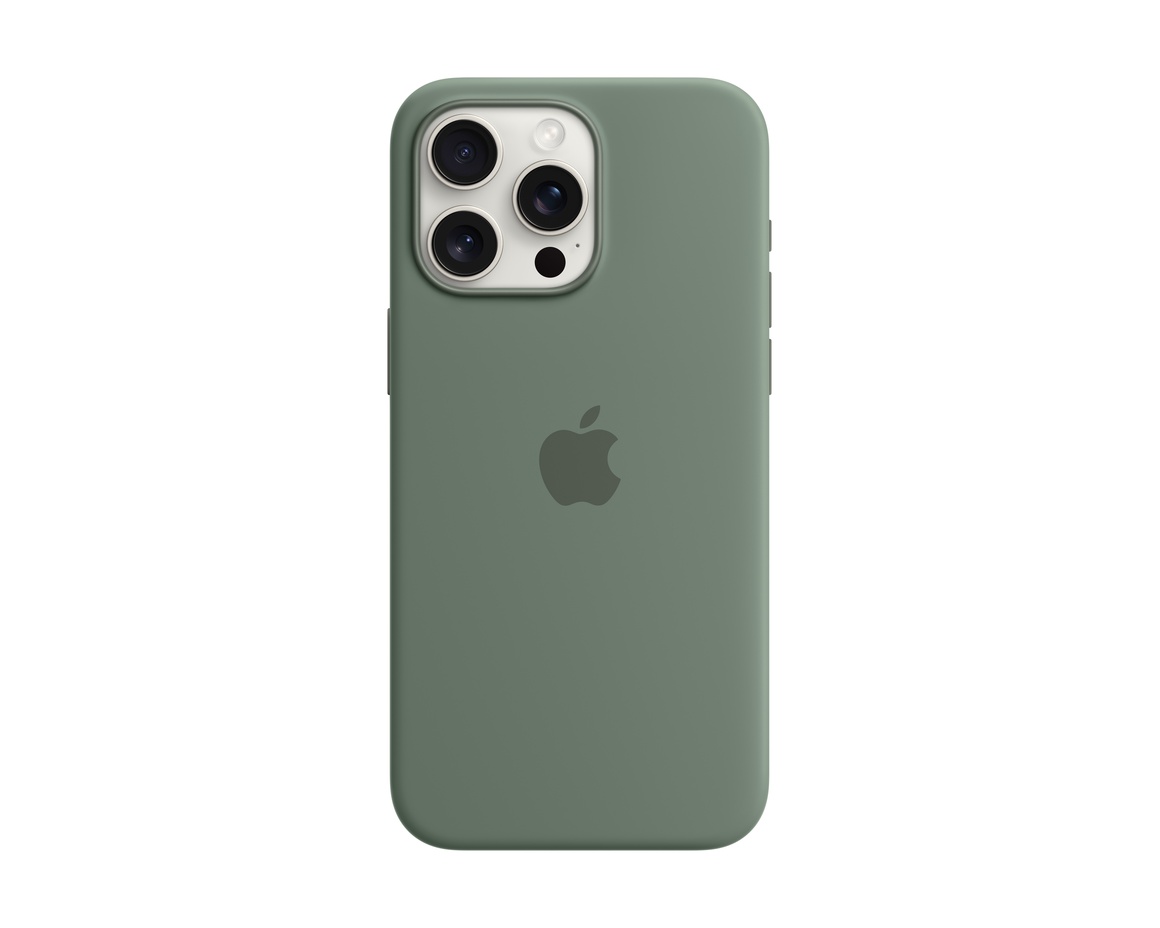 Apple iPhone 15 Pro Max Silikonskal med MagSafe Cypress