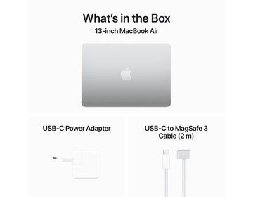 Macbook Air 13  M3 8-core CPU, 8-core GPU, 8GB/256GB SSD - Silver