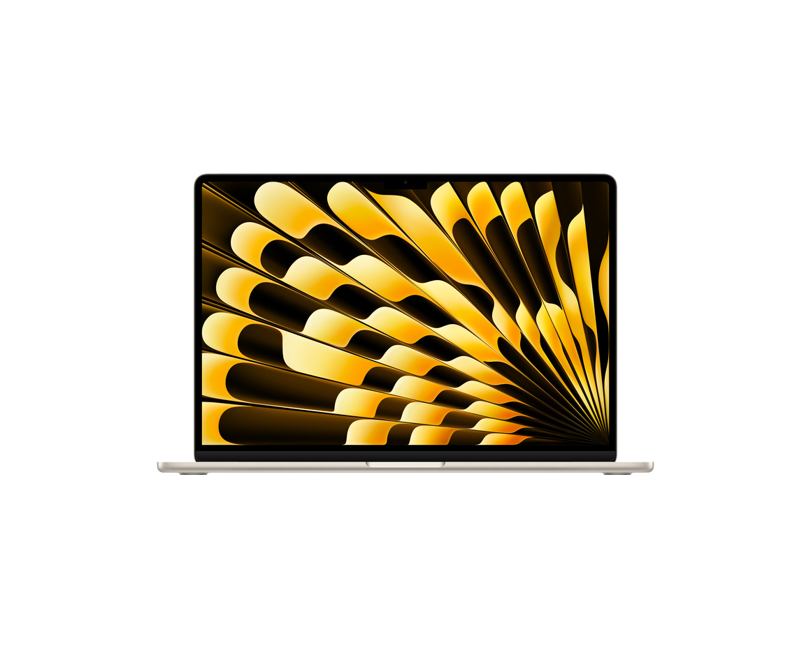 Macbook Air 15 M3 8-core CPU, 10-core GPU, 8GB/256GB SSD - Stjärnglans