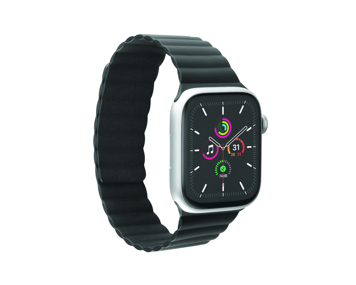 C&C - Kosmo magnetband för Apple Watch (1-9 Series) 38-41 mm - Black