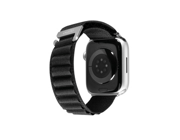 C&C - Armband för Apple Watch (1-9 Series) 42-49 mm - Black