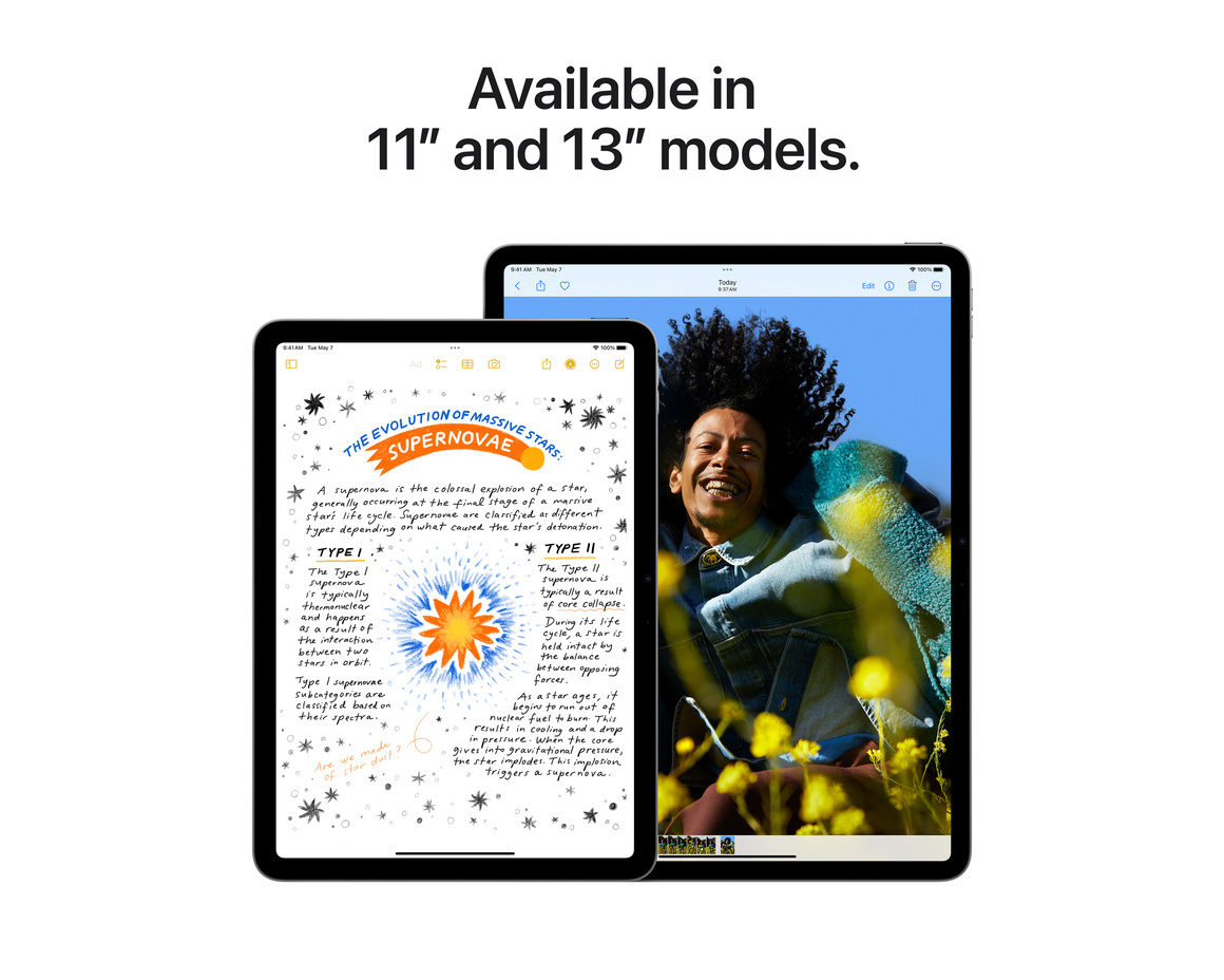 Apple iPad Air 11 (2024) Wi-Fi 128GB - Rymdgrå